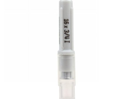 Monoject Disposable Aluminum Hub Needle 16 x 3 4  White 1 Each by Monoject For Cheap