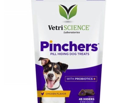 Pinchers Pill Hiding Dog Treats Chicken 45 Count by Vetriscience Laboratories Online