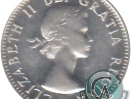 1957 Canada 10-cents Almost Uncirculated (AU-50) Online Sale