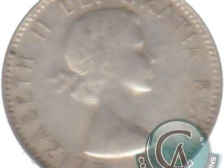 1956 Dot Canada 10-cents F-VF (F-15) Hot on Sale