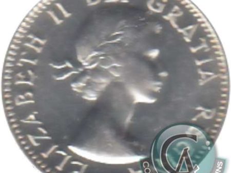 1957 Canada 10-cents Uncirculated (MS-60) For Cheap