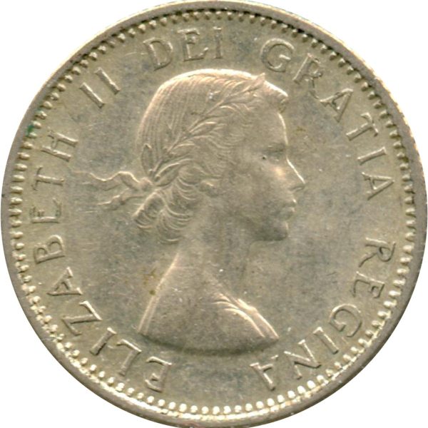 1957 Canada 10-cents EF-AU (EF-45) on Sale