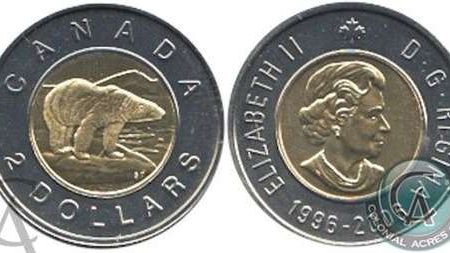 2006 Double Date Canada Two Dollar Proof Like (1996-2006) For Sale