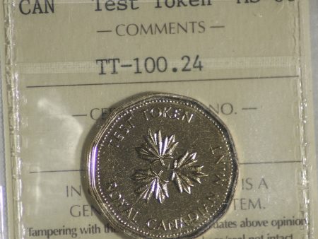 (2004) Canada Dollar Test Token TT-100.24 ICCS Certified MS-66 Online