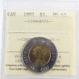 1997 Canada Two Dollar ICCS Certified MS-65 Discount