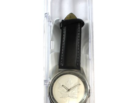 Watch with Replica Canada F15 Privy Mark Silver Maple Leaf, in Case (Case scuffed) Fashion