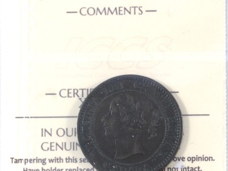 1858 Canada 1-cent ICCS Certified EF-40 (XXP 802) Discount