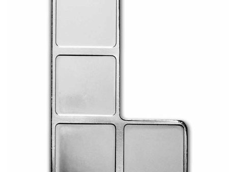 2023 Niue $2 Tetris™ L-Tetrimino Block 1oz. .999 Silver (No Tax) Discount