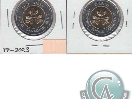 Test Token TT-200.3 Canada Two Dollar Brilliant Uncirculated (MS-63) Hot on Sale