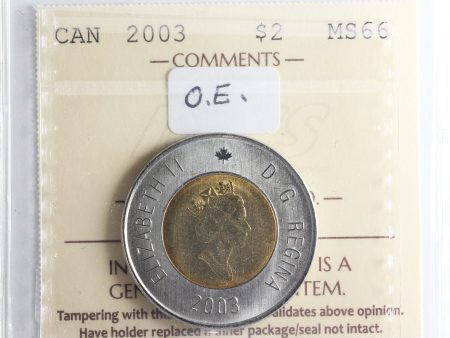 2003 Old Effigy Canada Two Dollar ICCS Certified MS-66 Online now