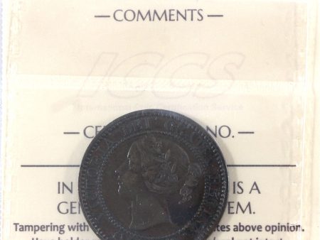 1858 Canada 1-cent ICCS Certified EF-40 (XXP 801) Online Sale