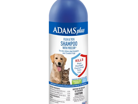 Adams Flea & Tick Shampoo 12 Oz For Sale